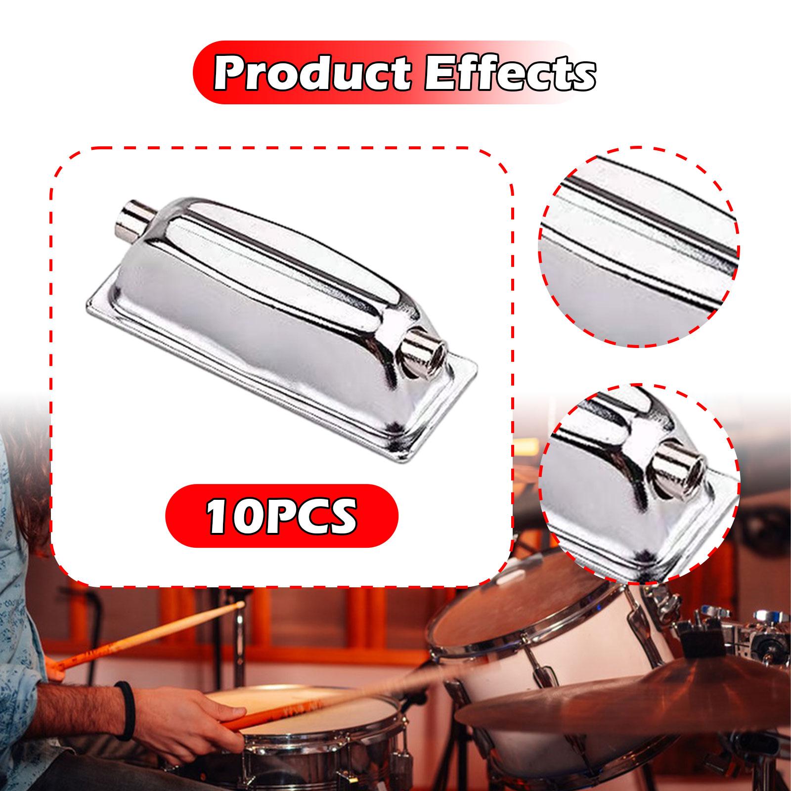 10 Pieces Snare Drum Lugs Musi - Musical Instrument Old ulasan dan harga