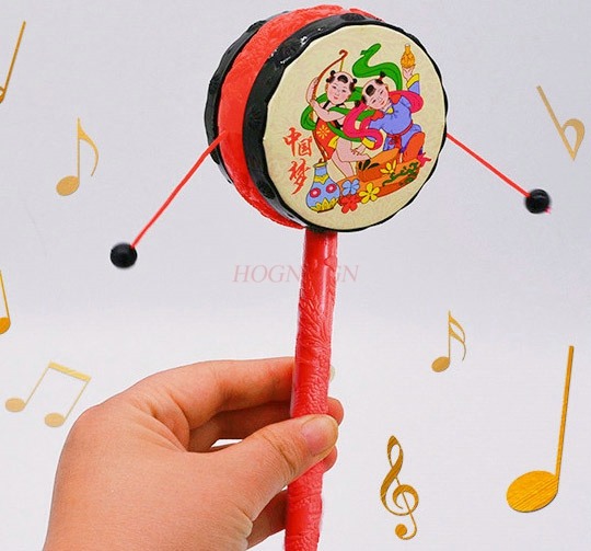 Rattledrums, old-style hand ra - Musical Instrument Old ulasan dan harga