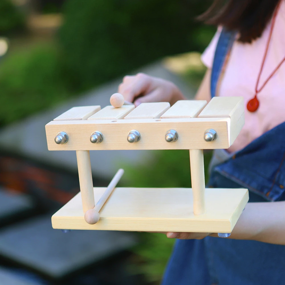 5 Tone Xylophone Orff Musical  - Musical Instrument Clapper ulasan dan harga