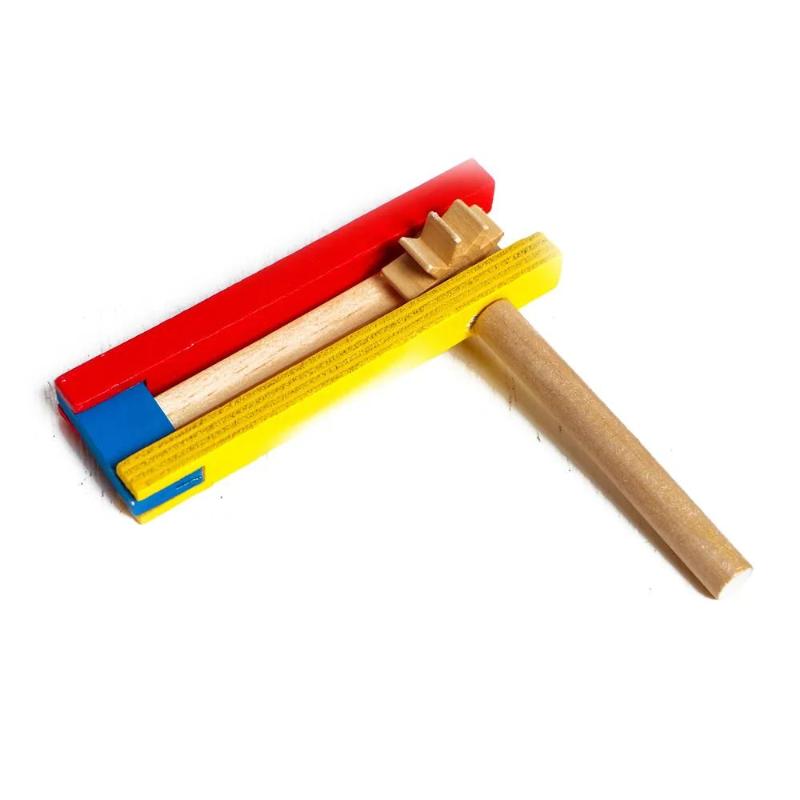 Hot 1Pc Wooden Clapper Kids Rh - Musical Instrument Clapper ulasan dan harga