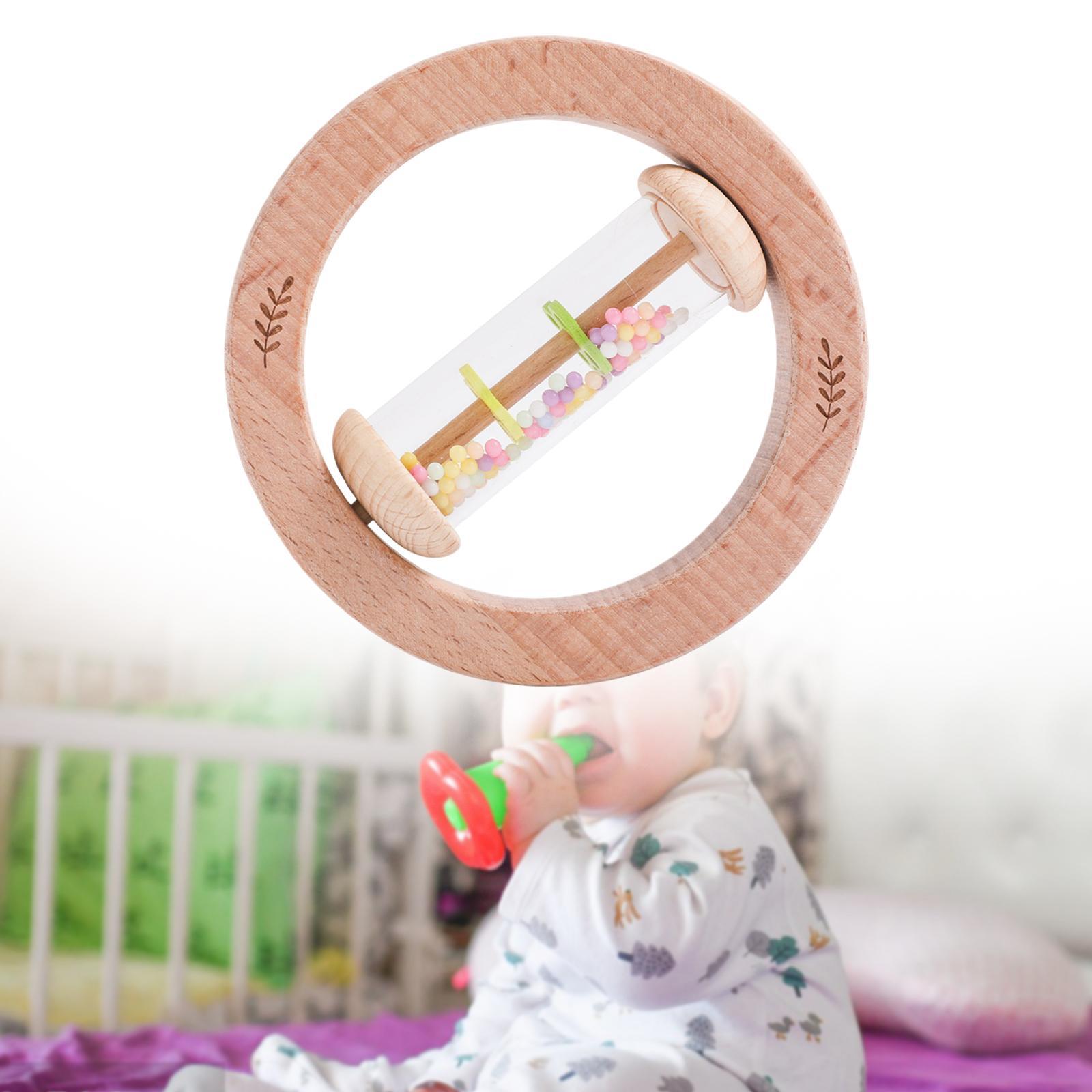 Wooden Baby Rattle Musical Ins - Musical Instrument Old ulasan dan harga