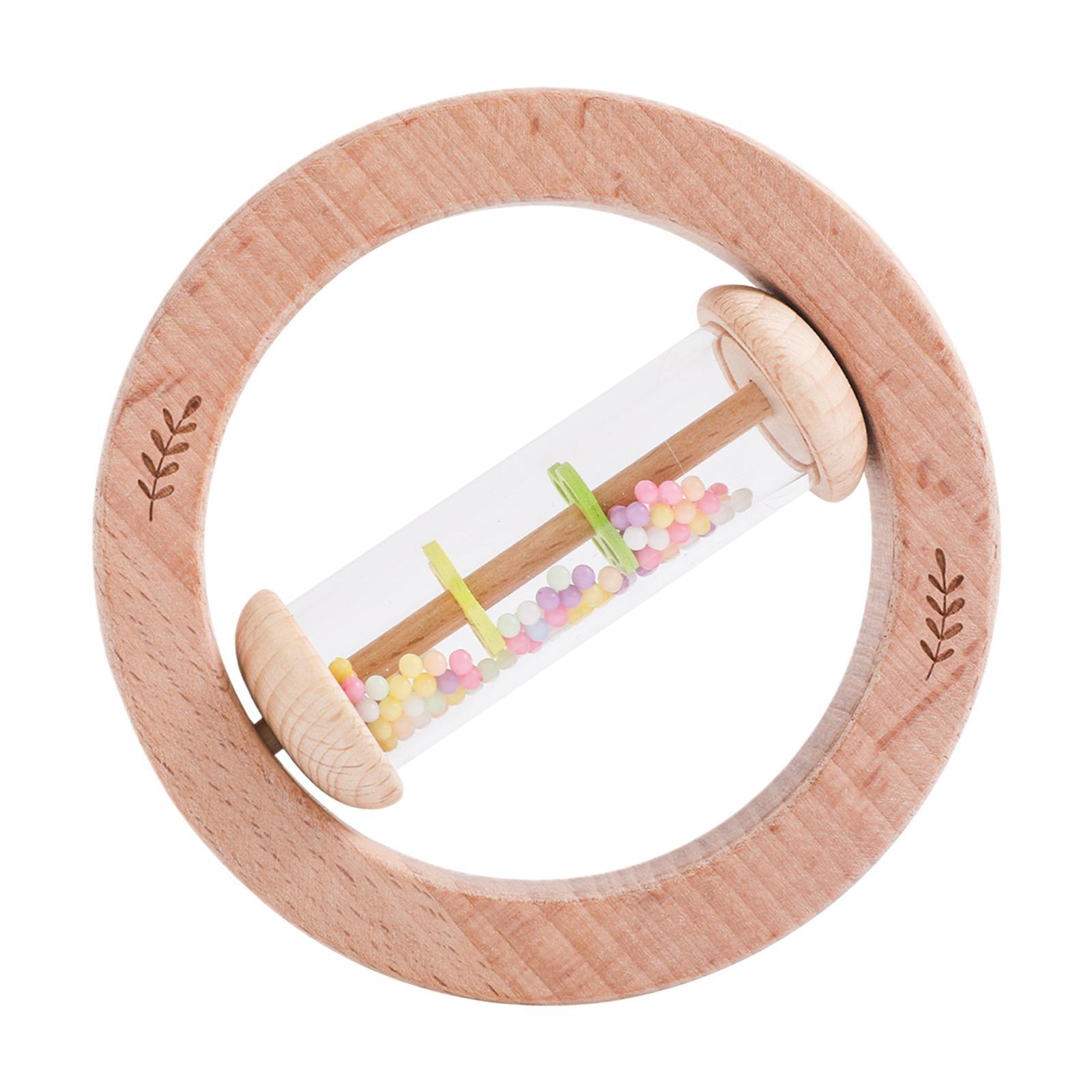 Wooden Baby Rattle Musical Ins - Musical Instrument Old ulasan dan harga