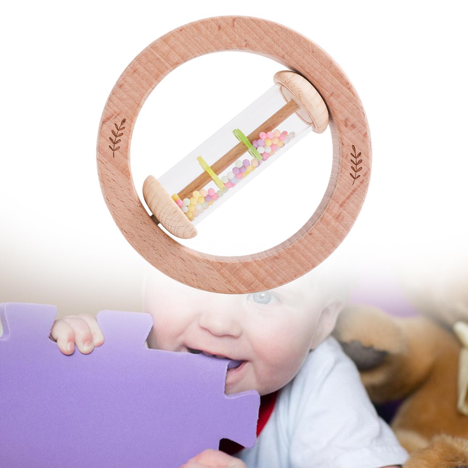 Wooden Baby Rattle Musical Ins - Musical Instrument Old ulasan dan harga