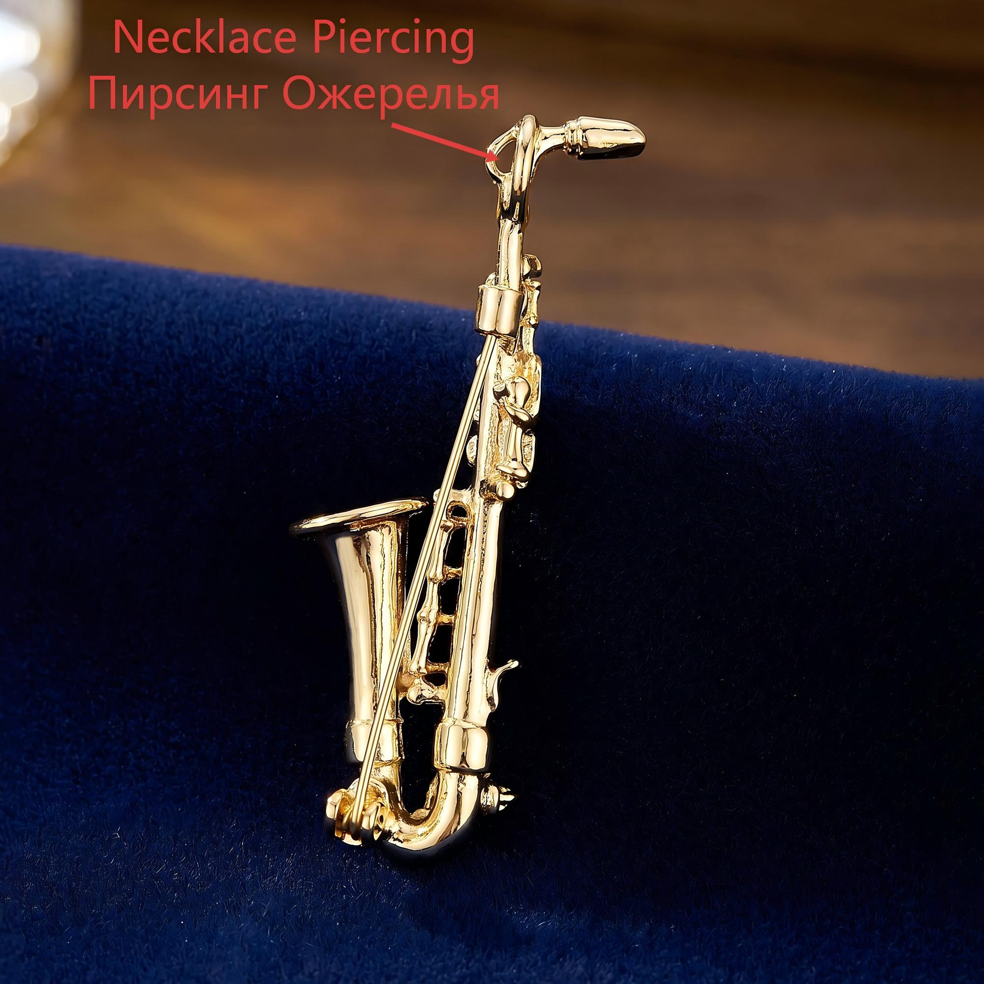 Beaut&Berry Luxury Glossy Saxo - Musical Instrument Jewelry ulasan dan harga