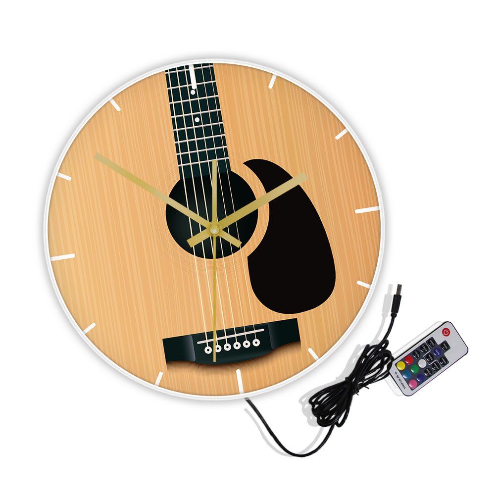 Acoustic Guitar Decorative Wal - Musical Instrument Old ulasan dan harga