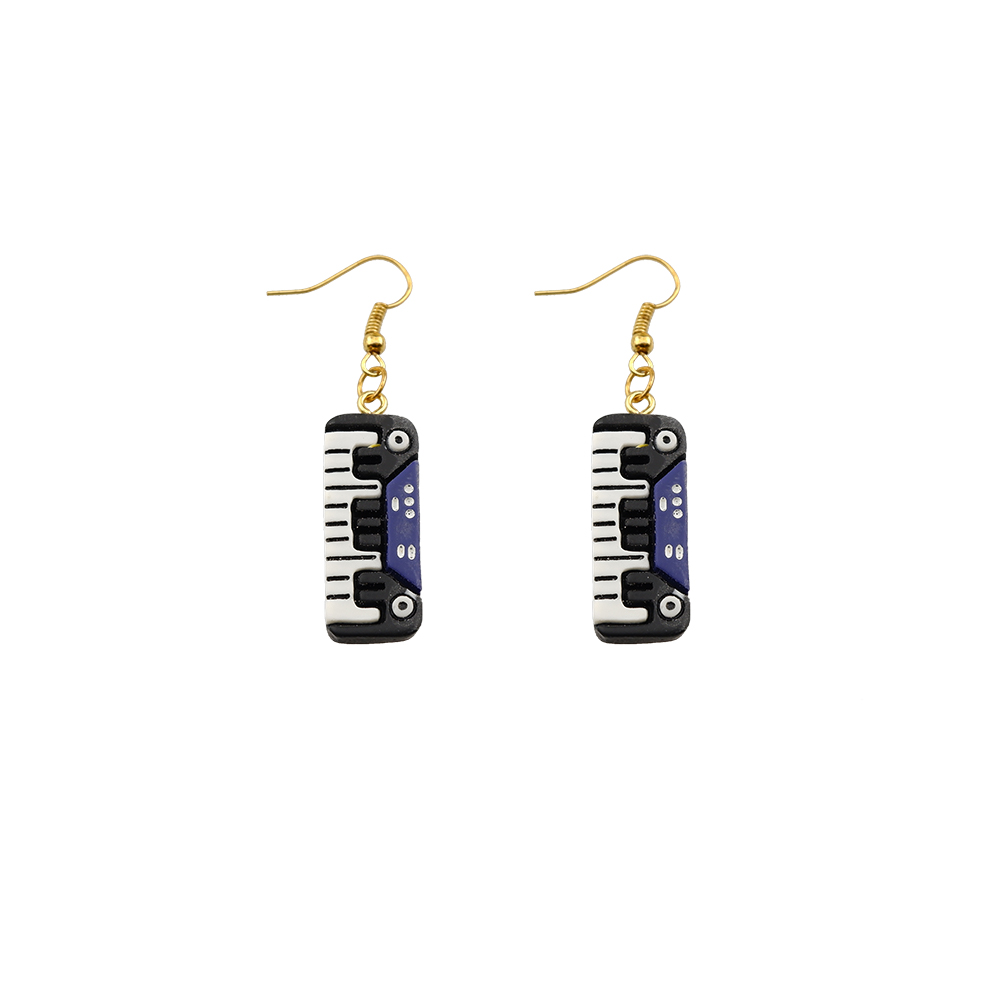 Creative Earring For Women Res - Musical Instrument Jewelry ulasan dan harga